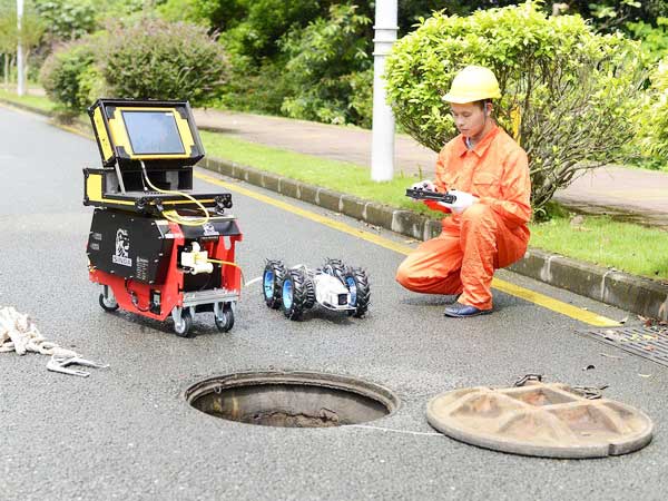 泰宁管道机器人检测